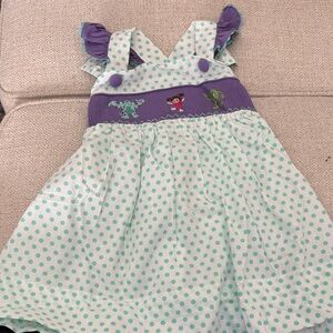 Monsters, Inc Smocked Dress